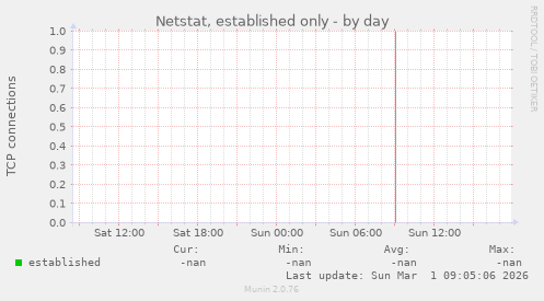 Netstat, established only